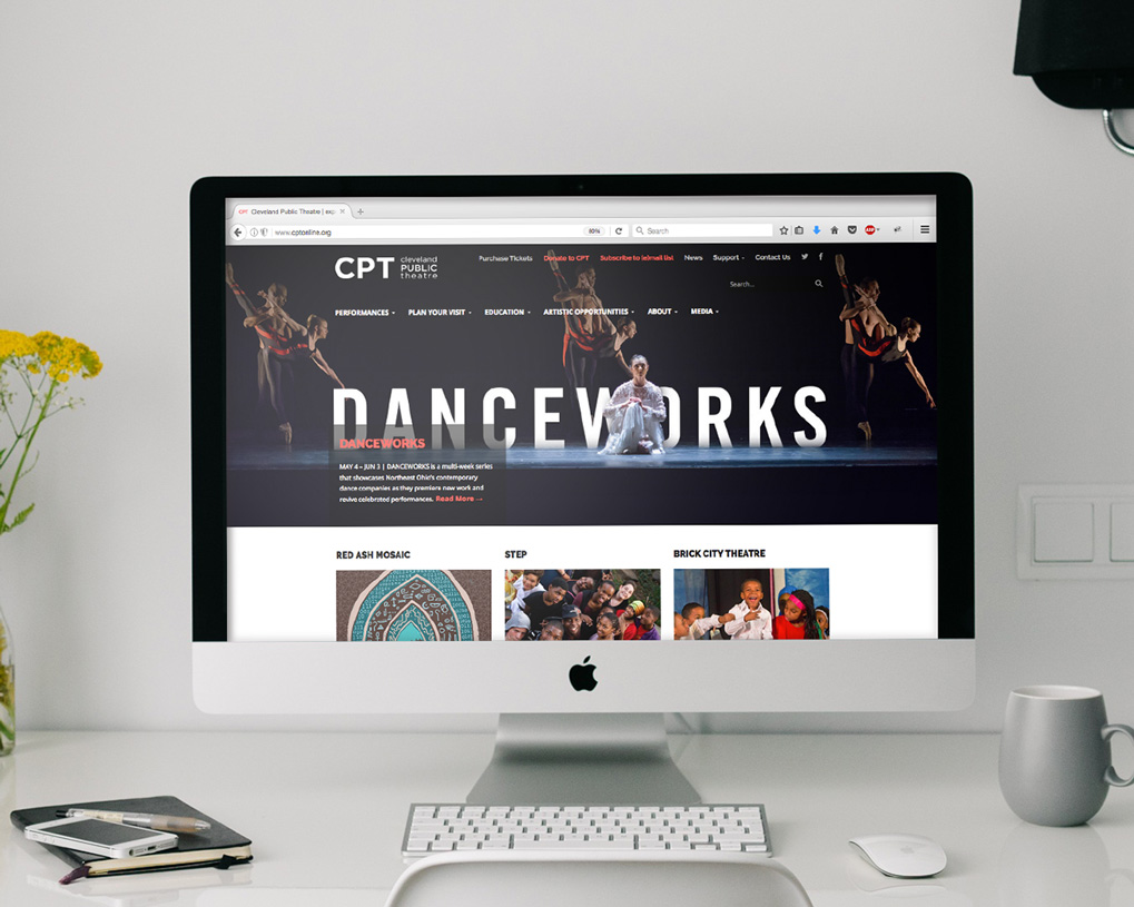 DanceWorks 2017 website graphic