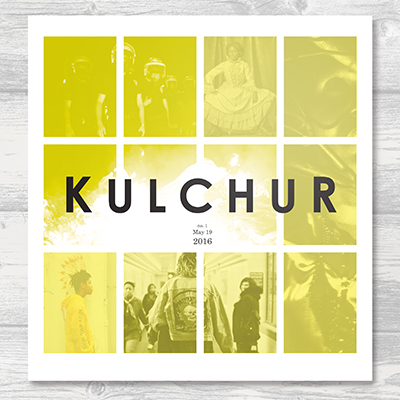 Kulchur Magazine cover design
