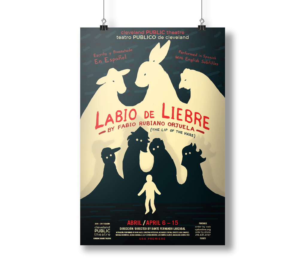 Labio de Liebre poster design